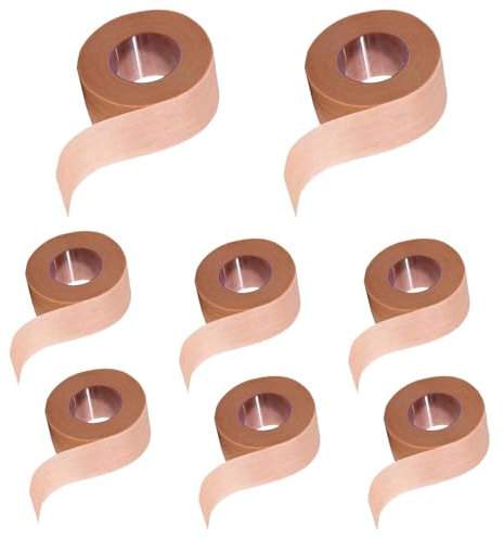 8 Rollen Micropore Tape, Nose Tape, Nasen Tape Selbstklebendes Mikroporen-Klebeband, Atmungsaktives Und Bequemes Micropore Band, Flexibles Verband Für Sport, Wimpernverlängerung