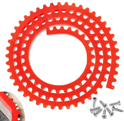 78.7inch oberfräse schablone, Verzahnte Kette Frässchablone, Biegbar Kurvenschablone, frässchablone oberfräse