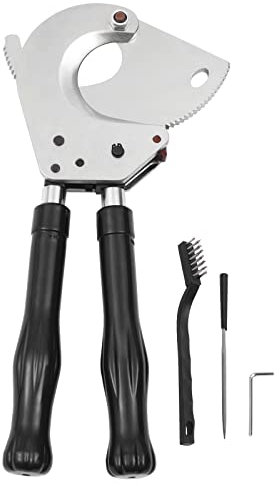 Ratchet Cable Wire Cutter, Heavy Duty Wire Cutter Tool Cut up to Φ75mm for Copper Aluminum Core Armored Cable (J75)