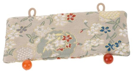 COLLBATH Coprimanico Antiscottatura per Bollitore da tè Resistente Isolamento Termico, Decorazione Floreale Beige, Accessorio Sicuro per Cucina e Sala da Pranzo