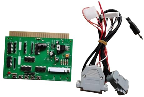 Programmierbares Jamma Konvertierungsmoduladapter Für Spiel Mit 5V/12V Leistungsoption Unterstützt Standard 28 Ausgänge Programmierbare Service Taste Gaming Adapter