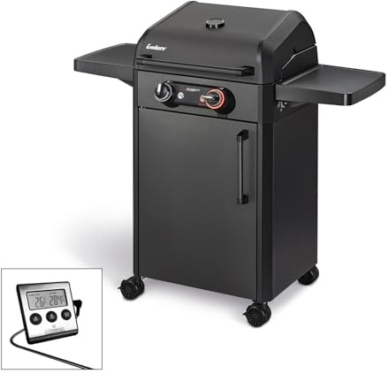 Enders Elektrogrill eFlow Pro 2 Turbo Shadow inkl. Fleischthermometer