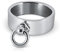 Soul-Cats Ring der O Slave-Ring Fingerring Silber Edelstahl, Durchmesser: ca 18 mm