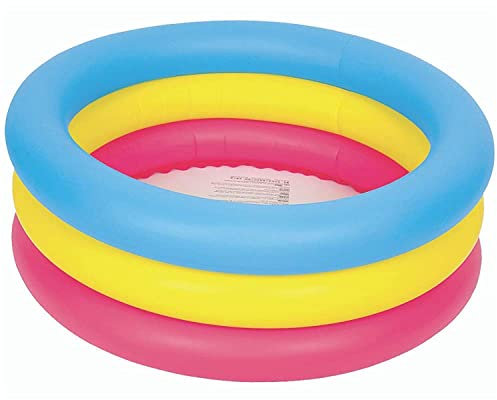 Jilong 10086-1 Aufblasbarer 3-Ring Kiddy Pool für Kinder von 1-3 Jahren