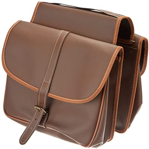 BONIN Unisex – Erwachsene Taschen S/Leder Dunkelbraun ECO, BLAU