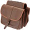BONIN Unisex – Erwachsene Taschen S/Leder Dunkelbraun ECO, BLAU