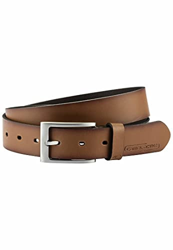 camel active hochwertiger Ledergürtel für Herren kürzbar 3,2 cm breit in Schwarz, Braun, Dunkelbraun und Blau