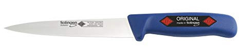 Solingen, Cuchillo de pescado con punta media, cuchillo de filetear, cuchillo de pesca, 18 cm
