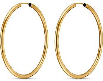 FAVS Damen-Creolen 375er Gelbgold 39 Gelbgold 32014950