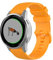Wownadu 18mm Quick Release Cinturino Compatibile per Garmin Vivoactive 4S/ Vivomove 3S/ Venu 3S/ Venu 2S Cinturini Giallo Ricambio Sport Bracciale per Forerunner 255S/ 255S Music/ 265S