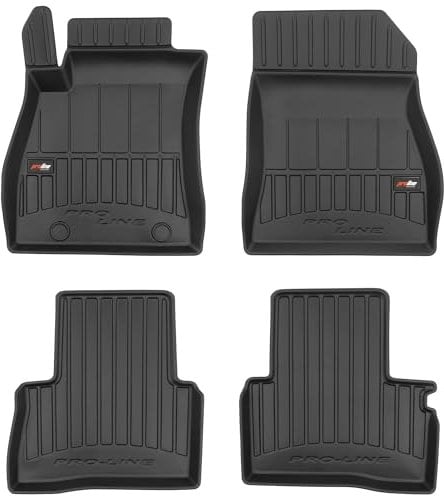 MOTOS Gummimatten Auto Fussmatte passend für Nissan Juke I 2010-2019 Verbessern Sie Ihren Reisekomfort mit Antirutschmatte Auto 3D- Allwetter fußmatten Auto, Schutz vor Verschmutzung