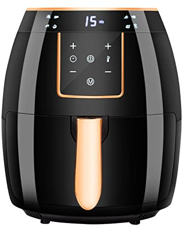 Yensong Family Air Fryer,Digital Onetouch Screen with 8 Presets,Timer&Temp Control,1300W,5.5L