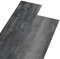 vidaXL PVC Laminat Dielen Vinylboden Vinyl Boden Planken Bodenbelag Fußboden Designboden Dielenboden 4,46m² 3mm Selbstklebend Glänzend Grau