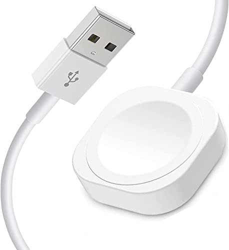 CAIFU Fast Charger for Apple Watch - Magnetic Wireless Charger Watch Charger Compatible with Apple Watch Series 6 SE 5 4 3 2 1 38mm /40mm /42mm /44mm(3.3 Ft)