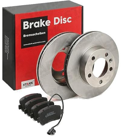 STARK SKBK-10991456 Bremsenset Vorne Belüftet 348,0mm - Bremsen Set mit Bremsscheiben und Bremsbeläge Satz