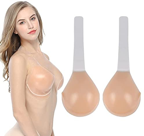 Invisilift Bra for Large Breast, Invisilift Bra, Invisilift Conceal Lift Bra Reusable, Sticky Bra Invisilift Strapless Adhesive, Breast Lift Adhesive Bra for Large Breasts (H,B)