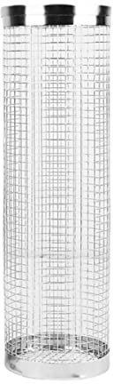 RETENA Panier À Rôtir en Tube De Maille for Gril De Barbecue, Cage De Gril en Acier Inoxydable, Tambour Rotatif for Frites De Légumes Au Pain Rôti (Size : L)