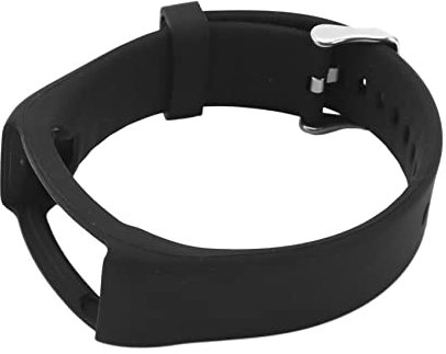 Compasty Uhrenarmband aus Silikon für Polararmband A360 A370, Ersatzarmband aus Silikon, intelligentes Armband für Fleece, Fitness, Schwarz, Silikagel