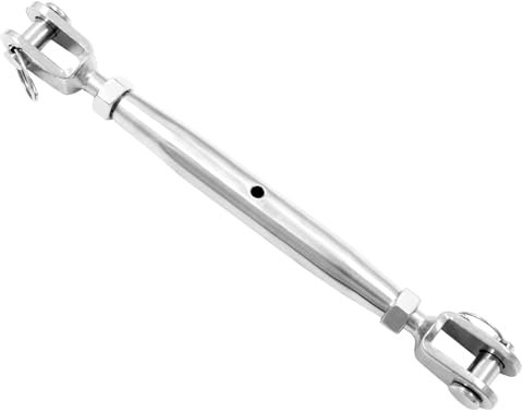 Bonsicoky Tendeur en acier inoxydable 316, mâchoire fermée, tendeur pour gréement, M12