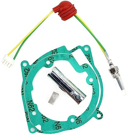 SENHE Luft-Dieselheizung, 12 V/24 V, Keramik-Glühkerze, Brenner, Gebläse, Dichtung, Sieb, kompatibel mit Webasto Eberspacher 3–8 kW, Auto, LKW, Van, Boot (Farbe: 12 V)
