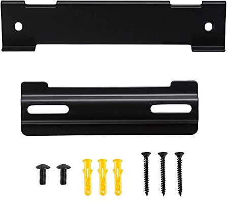 Tyatocepy -120 Kit di Montaggio Un Parete Staffa per Soundbar Solo 5, per Cinemate120, con e Tasselli, Nero