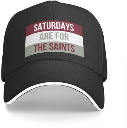 QFLLQLFF Basecap Samstags sind die Saints Aquinas College Baseballmütze, Bommelmütze, Luxusmütze, Snapback-Mütze, Damenmütze, Herrenmütze Geschenk