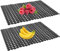 KJLEEN 2 Pack Kitchen Sink Mats 30 x 40cm Sink Mat Protector, PVC Sink Mat for Ceramic Sinks & Stainless Steel Sinks, Non-Slip Sink Protectors for Kitchen Sinks Dishes and Glassware Drain Mat