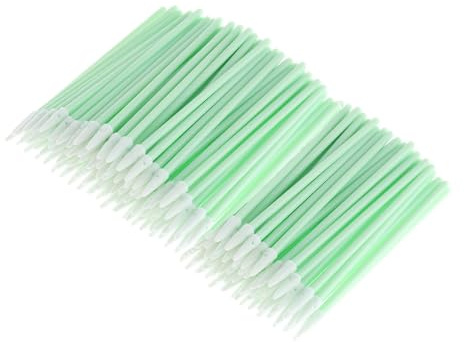 200 Stück Reinigungstupfer, Mehrzweck Schwammstäbchen Schaumstoff Reinigungsstäbchen Staubfreie Wattestäbchen für Tintenstrahldrucker, Druckkopf, Kamera, Linsen Reinigung, Optische Ausrüstung