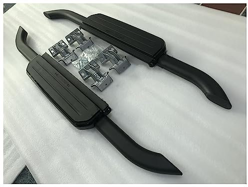 Jupes Latérales Jupe Latérale Voiture 2 Pièces Marchepied pour Land pour Rover pour Defender 90 2D L663 2020 2021 Marches Latérales Nerf Bar Voiture Pédale Côté Escaliers Barre Latérale