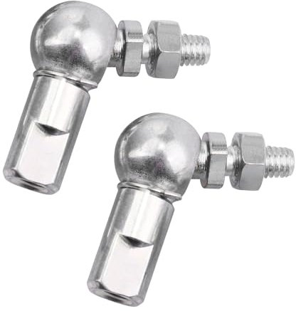 ATOPLEE Stangenkopf Kugellager mit Bolzen, 2 Stück M14*2.0 L Form Rechtskugelgelenk Gewindelager