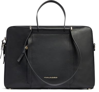 Piquadro Borsa computer donna 15,6 donna pelle, Nero