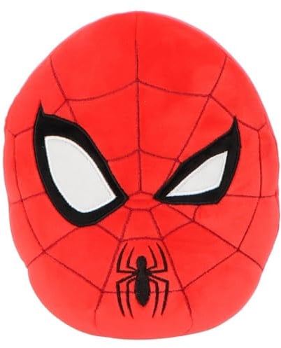 Marvel Spider-Man Plüschkissen – 32 cm Kuschelkissen für Kinder – Weiches Superhelden Kissen für Bett & Sofa