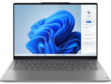 Lenovo Yoga Pro 7 14.5 3K 120Hz Laptop – AMD Ryzen 7 8845HS, NVIDIA GeForce RTX 3050, 16GB RAM, 1TB SSD, Windows 11 Home, WiFi 6, Backlit Keyboard – Luna Grey