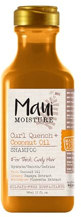 Maui Moisture Curl Quench + Coconut Oil Shampoo, 13 Ounce