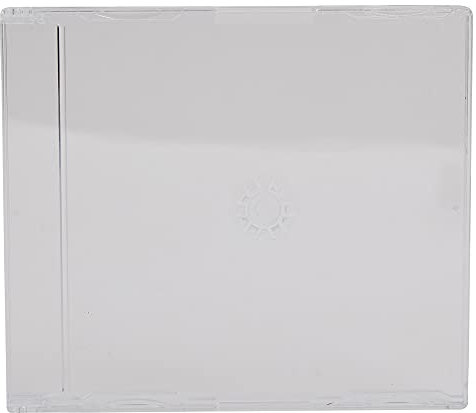 DragonTrading 25 x Clear Maxi Single CD Jewel Cases – Slim 6mm Spine Replacement Disc Cases Durable Storage Boxes for Music CDs, DVDs, Data Discs & Media Collection