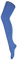 Sock Snob Womens 80 Den Opaque Coloured Winter Fashion Tights (Large (Hips 39''-42 (99-107cm), Moonlight Blue)