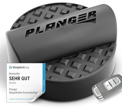 PLANGER® Wagenheber Gummiauflage Audi - (für einige Audi-Modelle) 10 Jahre Garantie - Bruchsicher 3t (CURBY PAD, 1, Stück)