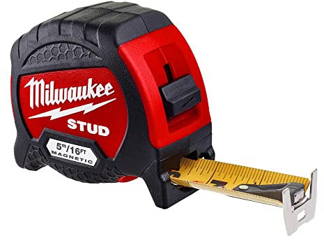 Milwaukee 4932471628 Stud GEN2 Ruban à mesurer magnétique métrique/impérial 5 m -4932471628