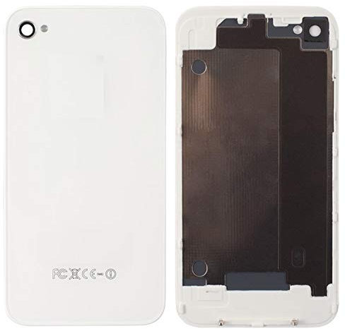 Akkudeckel für iPhone 4 (weiß, mit Komponente, HC)