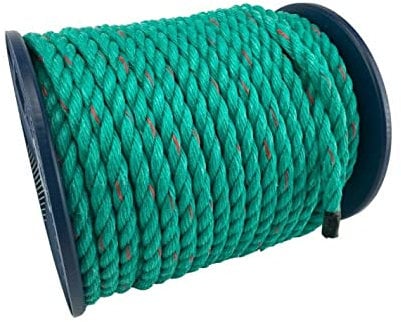 RopeServices UK 10mm Polysteel Rope x 220 Metre Reel, Arborist Rigging Lowering Tree Surgery Rope