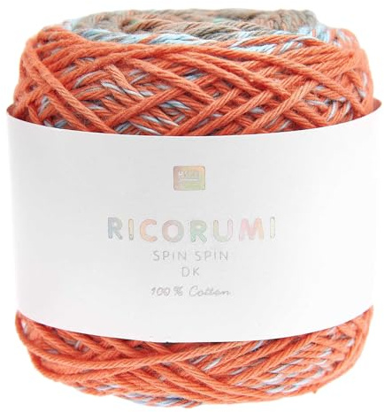 Ricorumi Spin Spin 50 g Colour 22 Fine Cotton for Crocheting Amigurumi Figures from the New Ricorumi Books