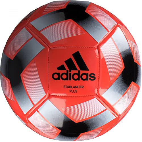 adidas Unisex Fußball, Solar Red/White/Black, 3