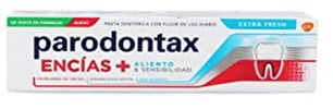 Parodontax Gengive+ Dentifricio Denti Sensibili Alito Cattivo Extra Fresh, 75ml