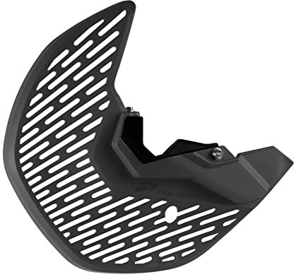 POLISPORT 8158400001 - Forcella inferiore e protezione disco MX in plastica resistente agli urti e all'abrasione compatible avec les motos KTM, HUSABERG, SHERCO, HUSQVARNA a colori Nero