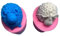 Moules À Gâteaux Fondants 2Pcs Agneau Mouton Forme Animale Silicone Moule Bougie Parfumée Gâteau Fondant Moule