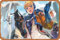 Wattson Apex Legends-Poster, Metall-Blechschild, Retro, Vintage, 20,3 x 30,5 cm, Wanddekoration