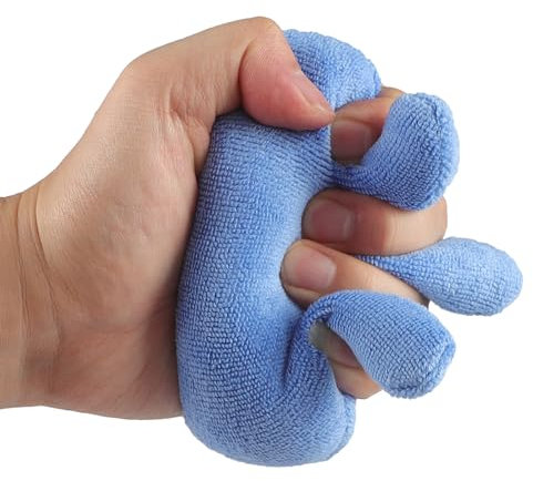 Finger Separator Cone Finger Contracture Cushion Palm Grip Protector Finger Orthotics Fingerboard Training Device to Prevent Skin Breakdown Hand Finger Aid for Elderly Bedridden Patient