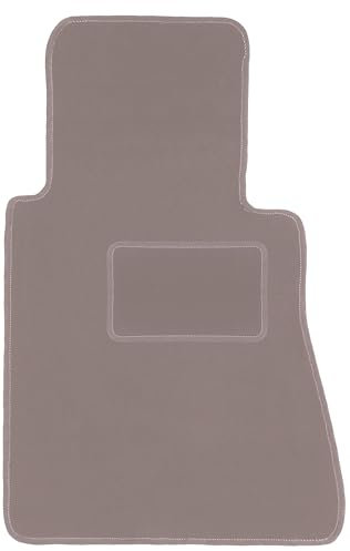Wielganizator Automatte – Passend für Mercedes W123 Limousine, Kombi 1975-1986 – Velours – Autozubehör - Auto Fußmatten – Fußmatte Auto – 1-teilig - beige
