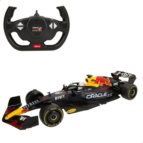 ColorBaby 41286 Rastar F1 Oracle Red Bull Racing RB18, offizielles Lizenzprodukt, Maßstab 1:12, Formel 1, ferngesteuertes Fahrzeug, Frequenz 2,4 GHz, 6 Richtungen, ferngesteuertes Spielzeug