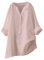 Tee Shirt Manche Longue Femme Coton Blouse Blanche Femme Haut Blanc Femme Blouse Fete Femme Aesthetic Clothes XXXL Chemise Chemisier Femmes Blanc Pull Col V Femme Haut Nouvel Rose XL